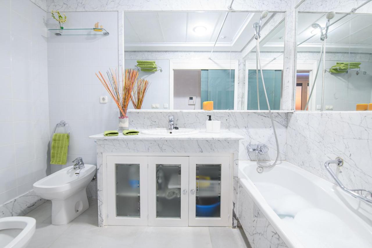 Preciado apartamento con vistas frontales al mar Cádiz Exterior foto